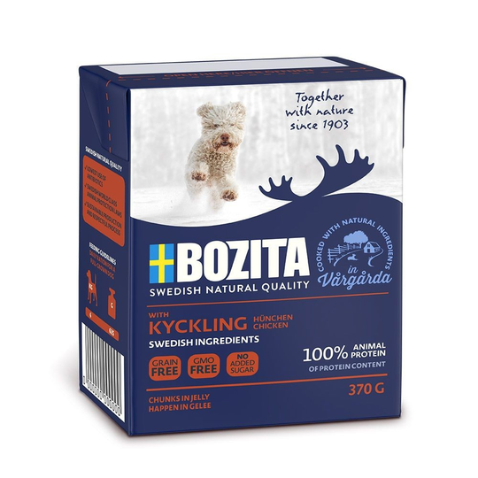 Bozita Kyckling bitar i gelé
