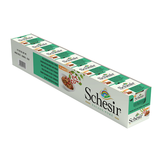 Schesir Salads Poké in Sauce 6 x 85 g - Kyckling med gojibär & spenat