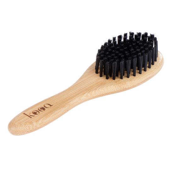 kooa pälsvårdsborste av bambu - L 22 x B 6 cm