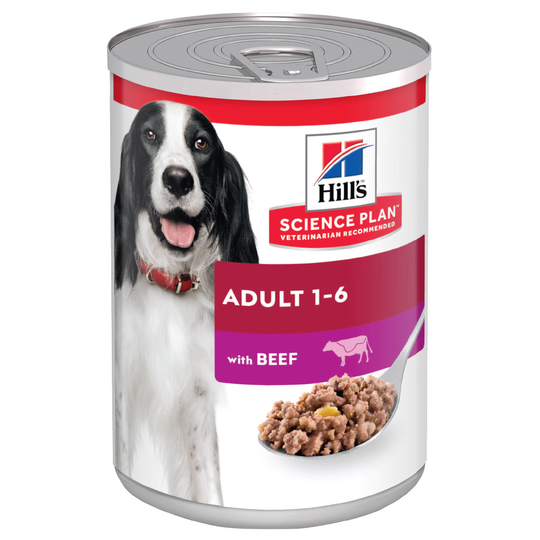 Hill's Science Plan Adult - Beef 12 x 370 g