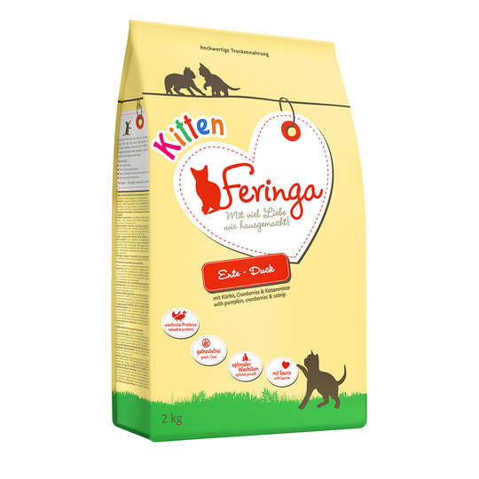 Feringa Kitten Anka - Ekonomipack: 2 x 6,5 kg