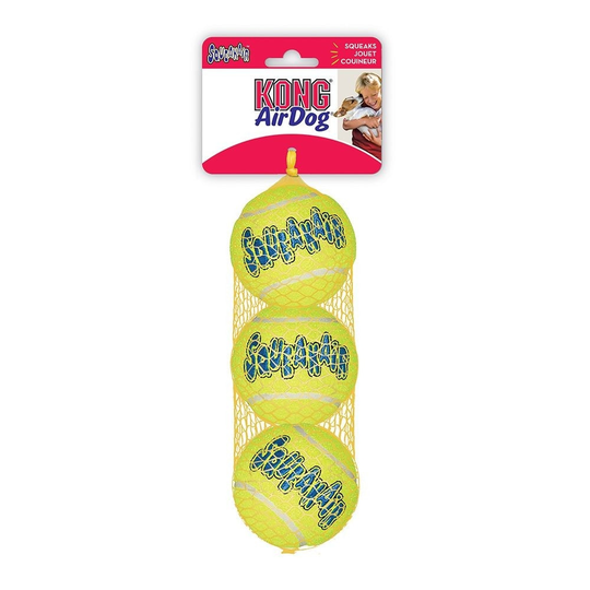 KONG Squeakair Tennisboll 3 st (M)