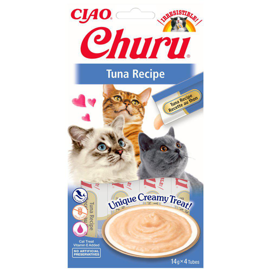 Churu flytande kattgodis - Tonfisk