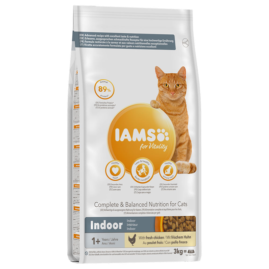 IAMS for Vitality Adult Indoor Chicken - 3 kg