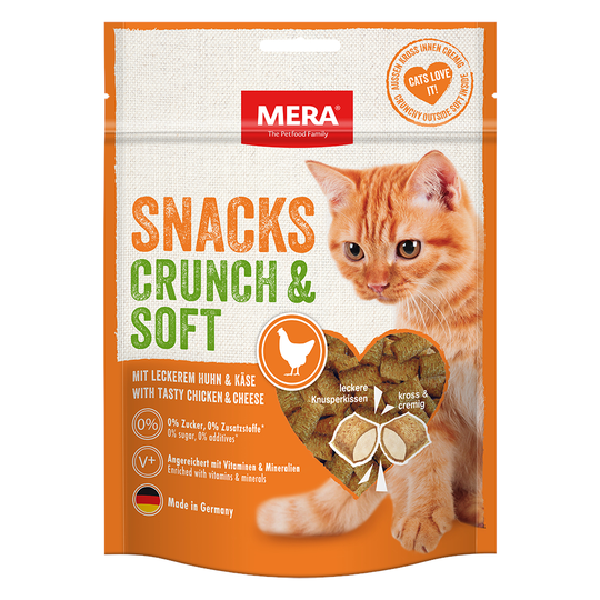 MERA Crunch & Soft Chicken & Cheese - 200 g