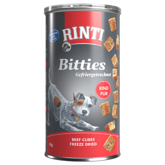 RINTI Bitties frystorkat godis - 30 g Nötkött