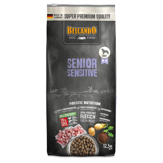 Ekonomipack: 2 påsar Belcando torrfoder för hund Senior Sensitive (2 x 12,5 kg)