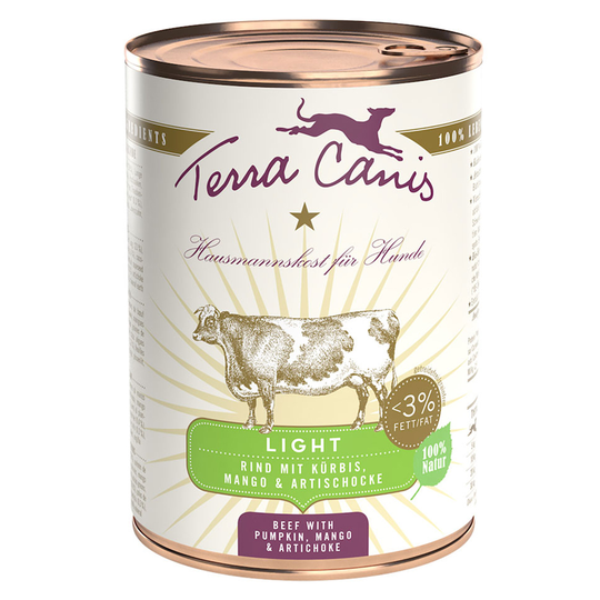 Terra Canis Light 6 x 400 g Kalkon med selleri, ananas och havtorn