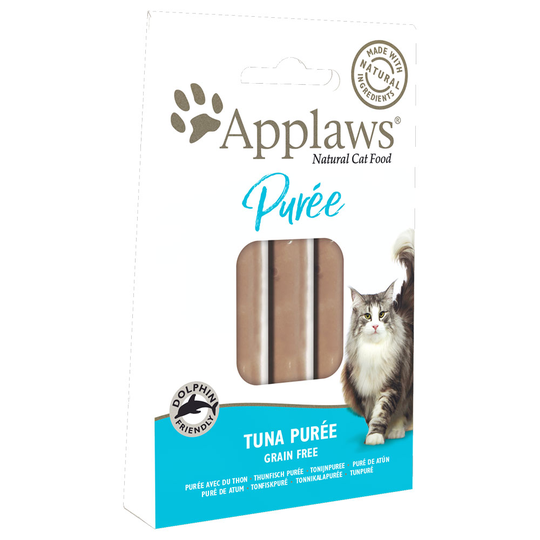 Applaws Purée - Ekonomipack: 24 x 7 g Tuna