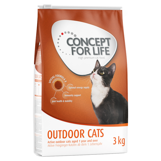 Concept for Life Outdoor Cats - förbättrad formel! - 400 g