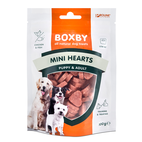 Boxby Puppy Mini Hearts - 100 g