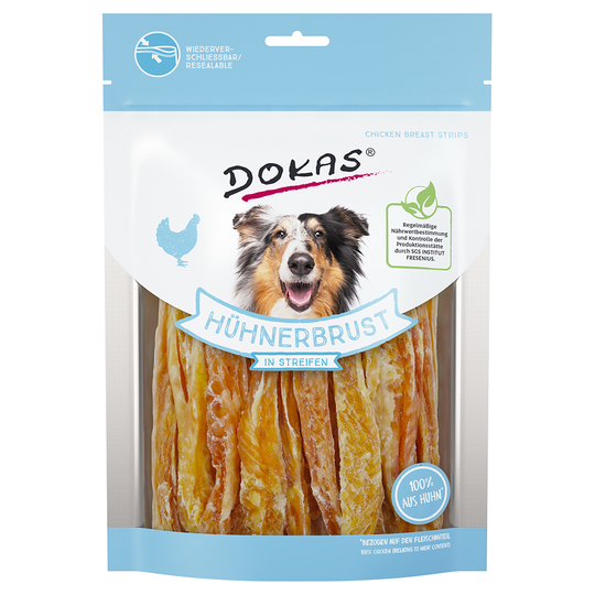 Dokas köttgodis - Ekonomipack: Kycklingbröst i strimlor 2 x 250 g