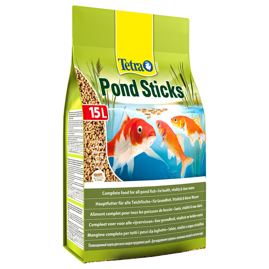 Tetra Pond Sticks för dammfiskar - 15000 ml