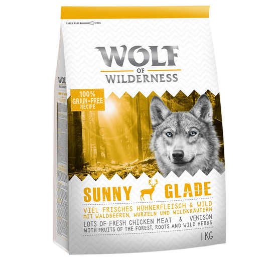 1 kg Wolf of Wilderness till sparpris! - Adult Sunny Glade - Deer