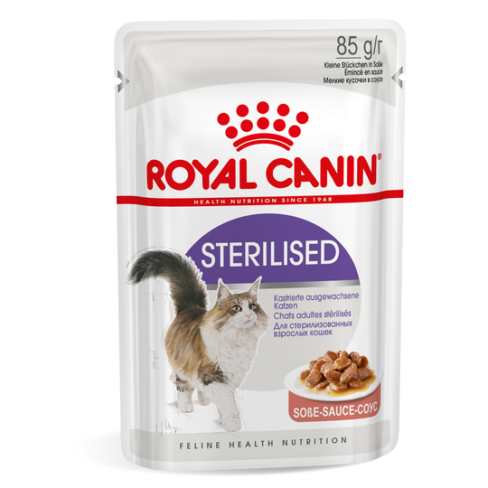 Royal Canin Sterilised i sås - 24 x 85 g
