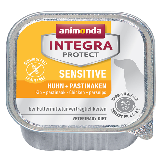 Animonda Integra Protect Sensitive Kyckling & palsternacka i portionsform - 12 x 150 g