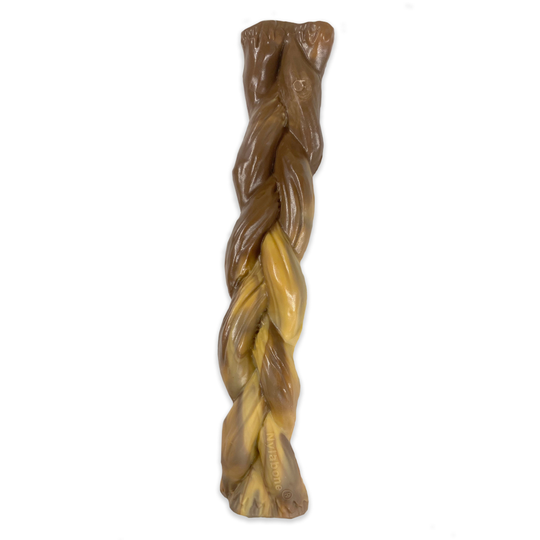 Nylabone med nötköttssmak, alternativ till tjurmuskel - Stl. L: L 19 x B 3 x H 3 cm