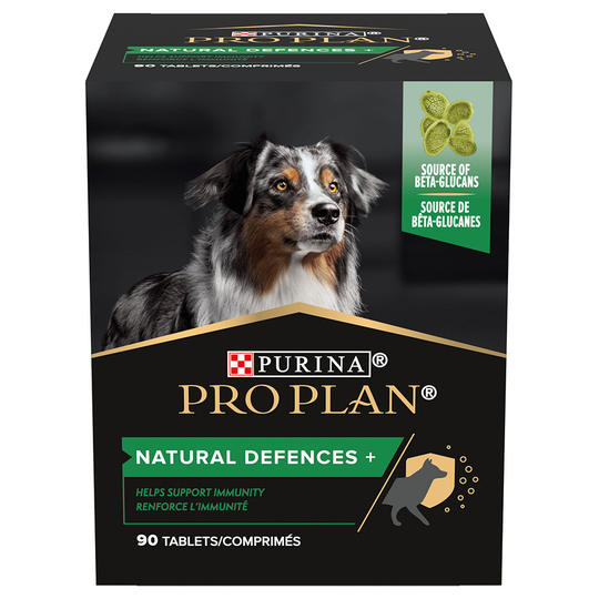 PRO PLAN Dog Adult & Senior Natural Defences Supplement tabletter - 135 g (90 tabletter)