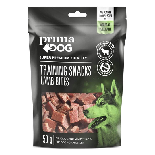 PrimaDog Training Snacks Lamb Bites 50 g