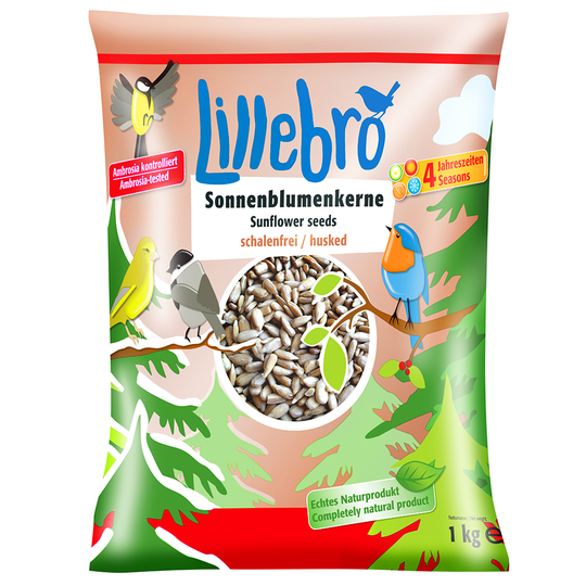 Lillebro skalade solrosfrön - 1 kg