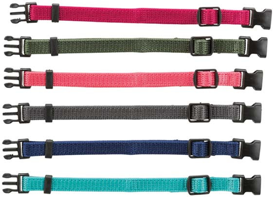 Valphalsband 6-pack Blandade Färger - S/M / Färgmix 2