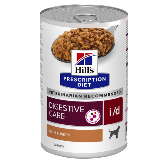 Prescription Diet i/d Digestive Care Våtfoder Hund Kalkonsmak - 12 st x 360 g