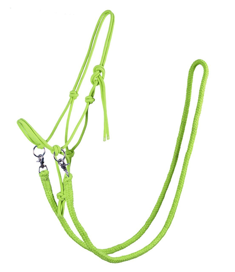 QHP Repgrimma med Tyglar - Lime (Ponny)