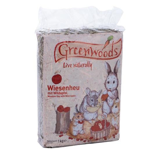 Greenwoods ängshö - Vildäpplen 3 kg