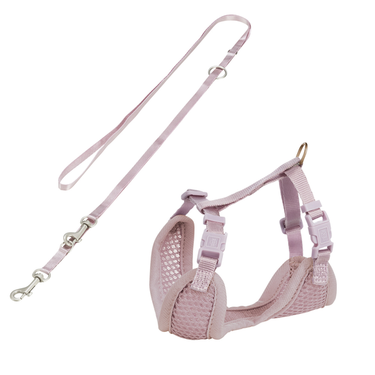 Trixie Junior Soft valpsele med koppel - 26-34 cm/10 mm, 200 cm, fläder