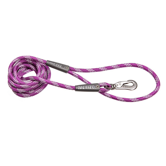 Koppel Runt m. Reflex - Lila / 180 cm