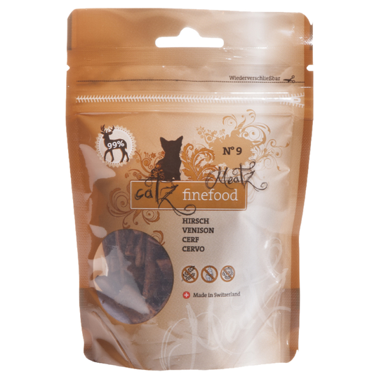 catz finefood Meatz - Ekonomipack: 2 x N°9 Hjort 45 g