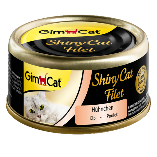 GimCat ShinyCat Filet 12 x 70 g - Kyckling