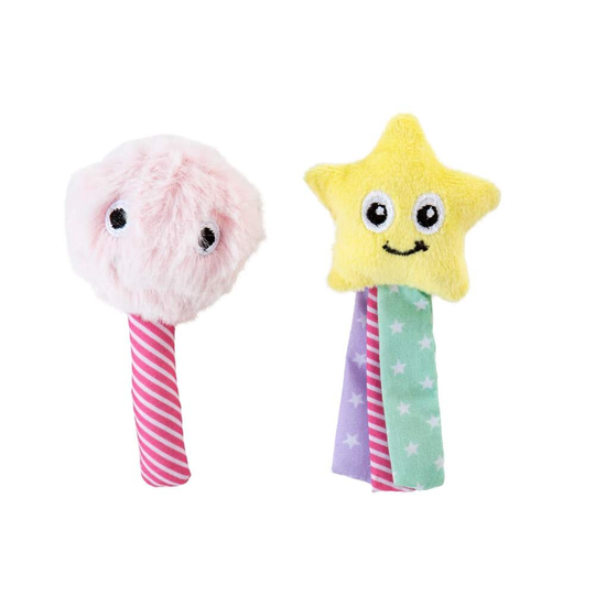 Little&Bigger Kitten Carnival Prasselstjärna & Sockervadd 2-pack