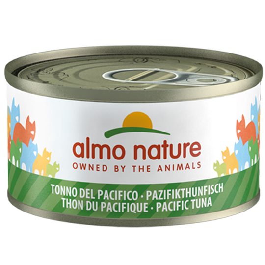 Ekonomipack: Almo Nature 48 x 70 g - Tonfisk från Stilla havet