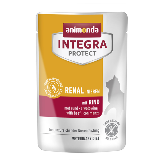 Animonda Integra Protect Adult Renal Pouch 24 x 85 g - Nötkött