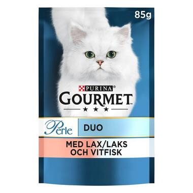Gourmet Perle Våtfoder med Fisk till Katt - 26 st x 85 g