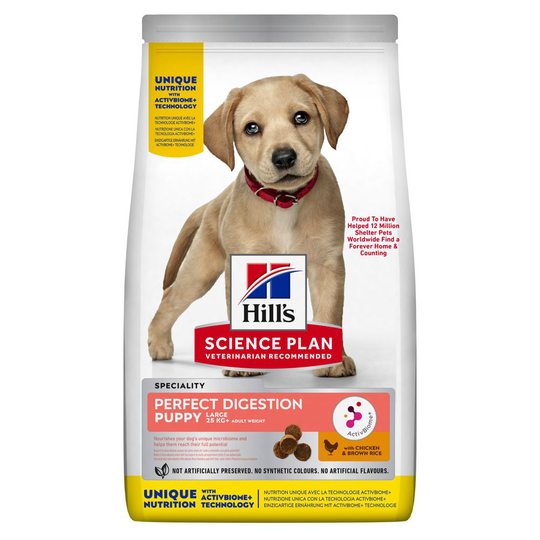 Hill's Science Plan hundfoder till sparpris! - Puppy Large Breed Perfect Digestion (14,5 kg)