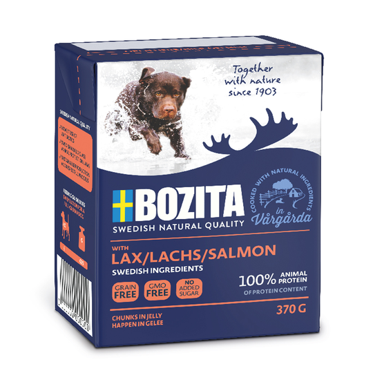 Bozita Chunks in Jelly 6 x 370 g - Lax