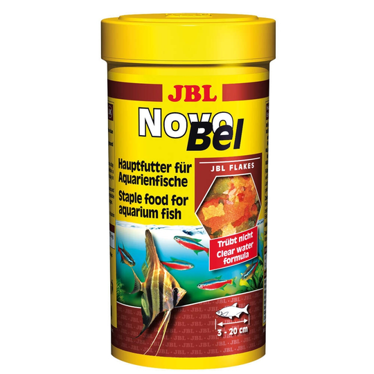JBL NovoBel Huvudfoder Akvariefisk 250 ml