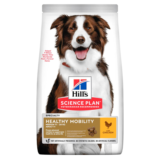 Adult Healthy Mobility Medium torrfoder med kyckling - 2,5 kg