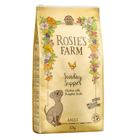 Kanonpris! 12 kg Rosie's Farm (spannmålsfritt) - Kyckling
