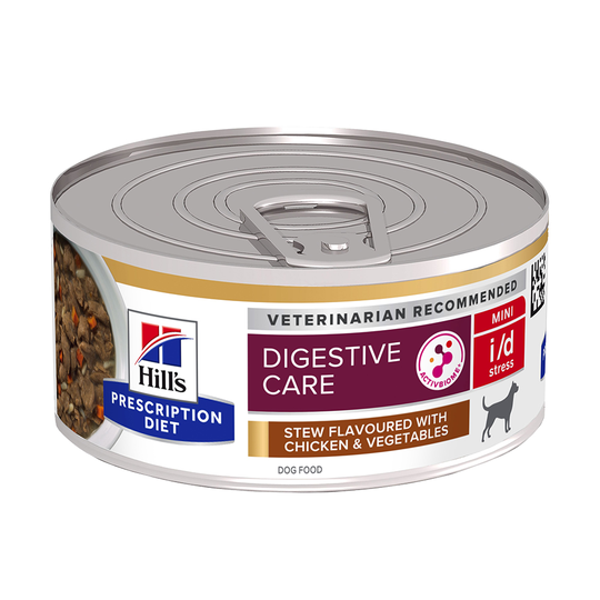 Hill's Prescription Diet i/d Stress Mini Digestive Care hundfoder - Ekonomipack: 48 x 156 g