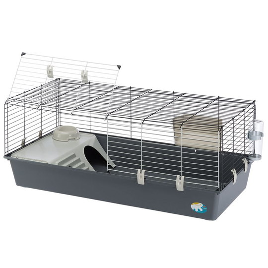 Ferplast Rabbit 120 smådjursbur - L 118 x B 58,5 x H 51,5 cm