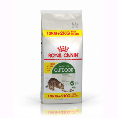 Royal Canin Active Life Outdoor 10 kg + 2 kg på köpet!