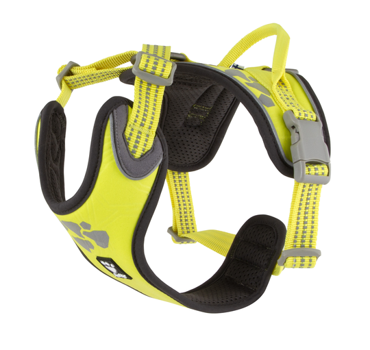 Hurtta Weekend warrior sele - Neon citron (40-45)