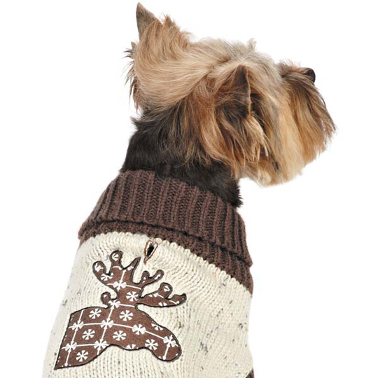 Zack & Zoey Moose Applique - Hundtröja (XXS)