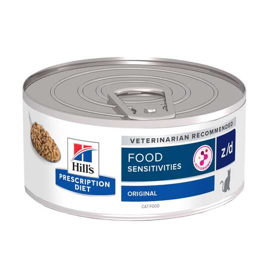 Prescription Diet z/d Food Sensitives Våtfoder till Katt - 24 st x 156 g