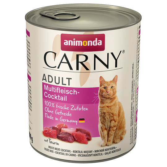 Ekonomipack: Animonda Carny Adult 12 x 800 g - Köttcocktail