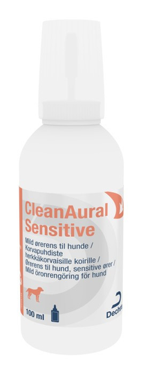 CleanAural Dog Sensitive - Flaska 100 ml