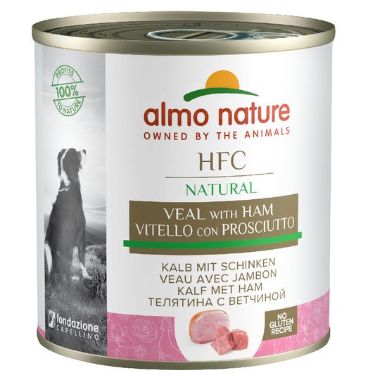 Almo Nature HFC 12 x 280 g / 290 g - Kalv & skinka (290 g)